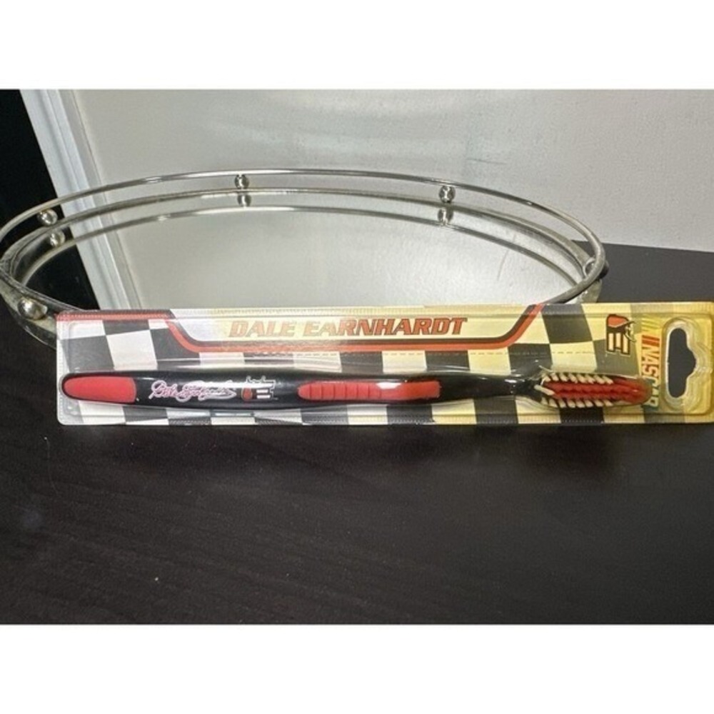 Dale Earnhardt‎ #3 NASCAR Toothbrush – 2003 Vintage New in Package Soft Bristles